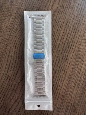 NWT Stainless Steel Metal Link Watch Band for Apple Watch Ultra 40mm 44mm 42mm